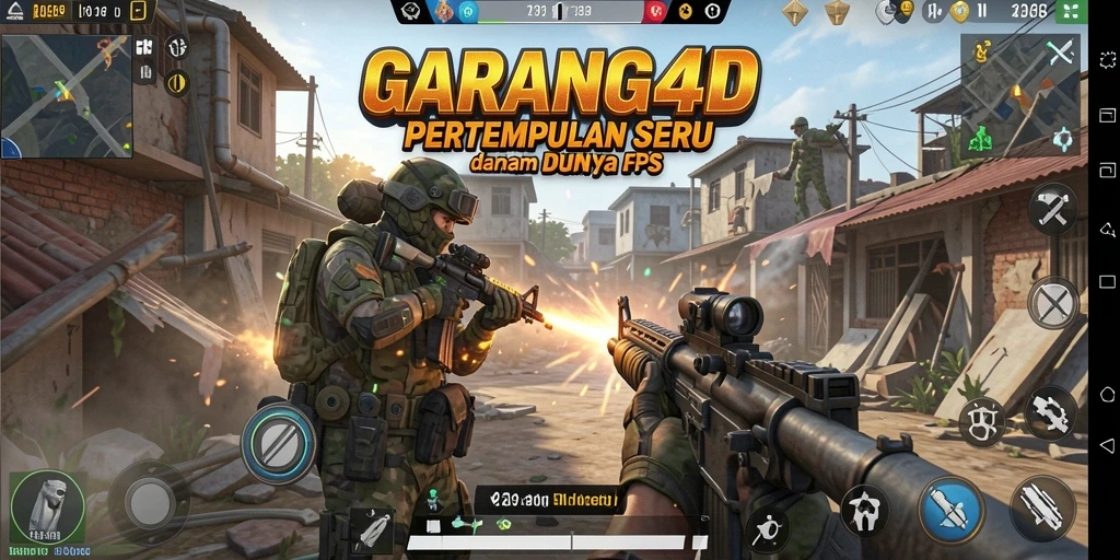 Gameplay intens di GARANG4D dengan aksi tembak-menembak yang mendebarkan.
