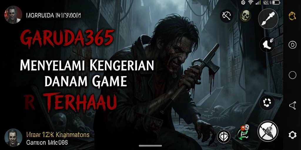 Tangkapan layar menunjukkan pengalaman gameplay horror yang menegangkan.