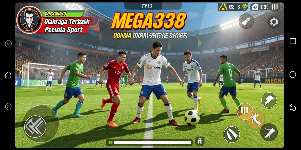 Screenshot gameplay MEGA338 yang memukau dengan grafis olahraga.