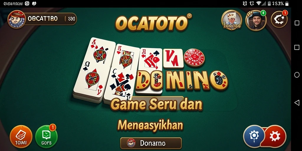 Gameplay OCATOTO yang menarik dengan tampilan yang menawan.